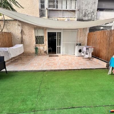 דירה למכירה בחיפה במתחם פייזר - הגינה
