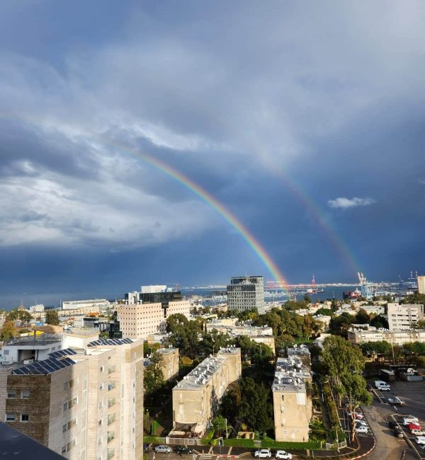 קריית אליעזר דירת 3 חדרים - נוף מהמרפסת