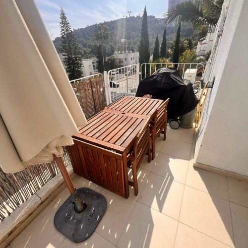 הנוף הנשקף מהדירה שכונת רמת אלון חיפה