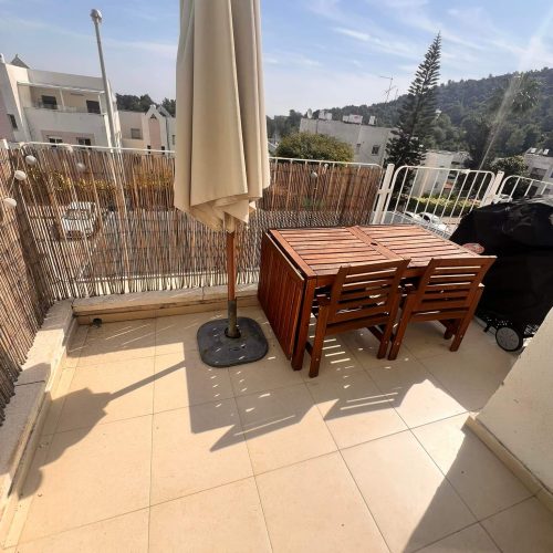 דירת 4 חדרים אברהם סכנין, המרפסת