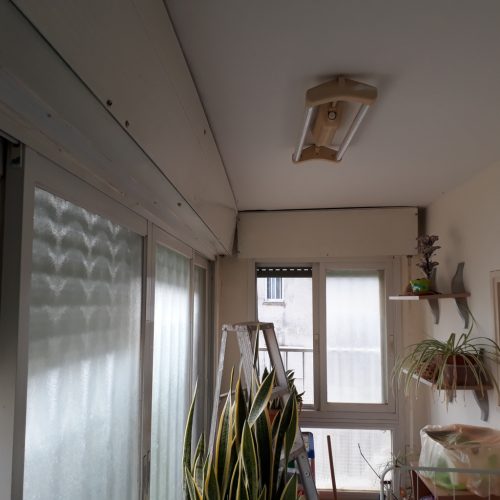 מרפסת סגורה בדירת 4 חדרים ברמות רמז חיפה רחוב בורלא