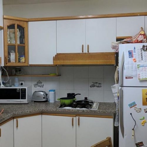 מטבח דירת 4 חדרים ברמות רמז חיפה רחוב בורלא